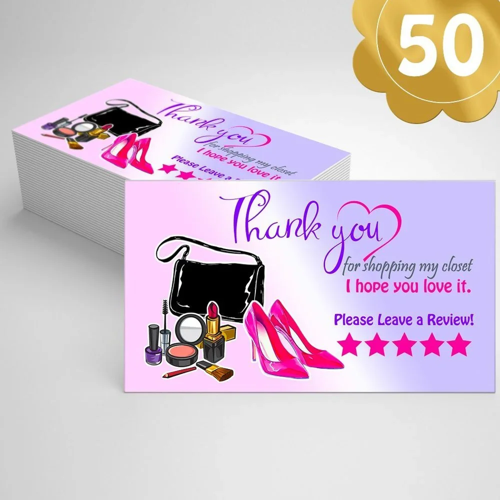 Thank you cards & Stickers